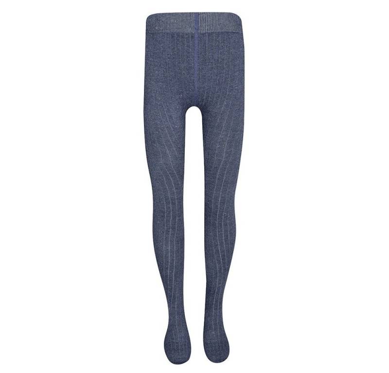 Ewers Strumpfhose Strumpfhose Rippe mit Tweedeffekt 71% Baumwolle, 19% Polyamid, 3% Elasthan, 6% Wolle, 1% Seide von Ewers