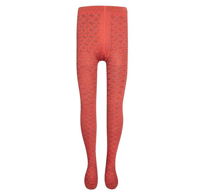 Ewers Strumpfhose Strumpfhose Struktur Glitzerpunkte 75% Baumwolle, 19% Polyamid, 3% Elasthan, 3% Polyester von Ewers