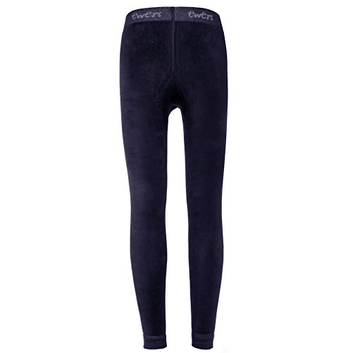 EWERS THERMO Baby- und Kinderleggings für Mädchen und Jungen, Made in Europe, Innenfrottee Plüsch Leggings Baumwolle Uni Basic von EWERS