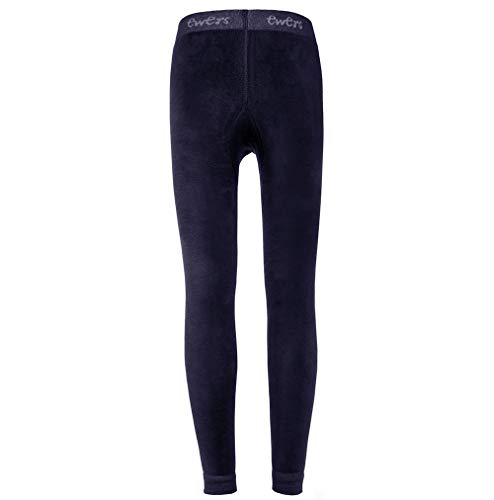 EWERS Thermo Baby- und Kinderleggings für Mädchen und Jungen, Made in Europe, Innenfrottee Plüsch Leggings Baumwolle Uni Basic von EWERS