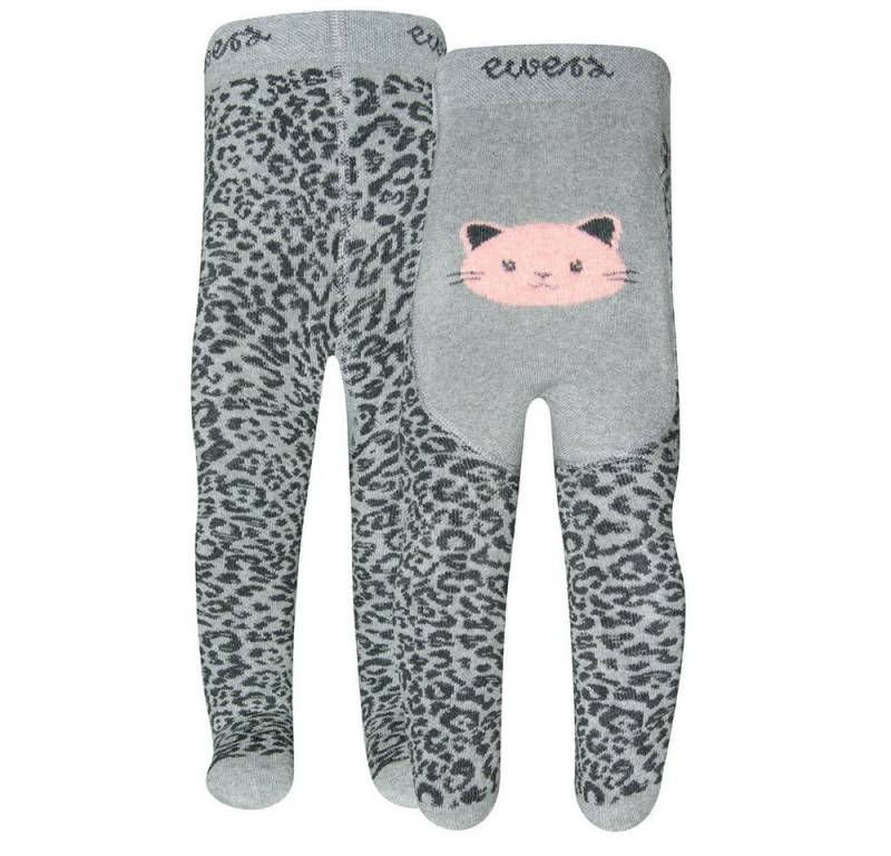 Ewers Thermostrumpfhose Thermo Strumpfhose Katze/Leomuster 70% Baumwolle, 27% Polyamid, 3% Elasthan von Ewers