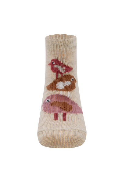 ewers Baby und Kinder Feinstrick Socken Vögel Bio-Baumwolle von Ewers