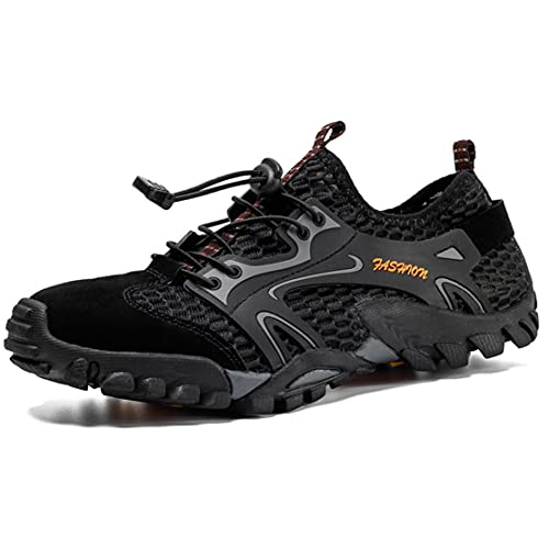 EwigYou Herren Barfußschuhe Schnell Trocknend Badeschuhe Atmungsaktive Traillaufschuhe Wanderschuhe Sommer Strandschuhe Aquaschuhe Wassrsportschuhe 38-50 von EwigYou