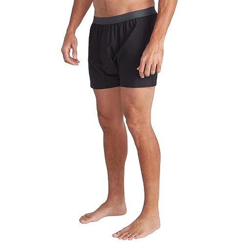ExOfficio Herren Give-n-go 2.0 Boxer Boxershorts, Schwarz, Medium von ExOfficio