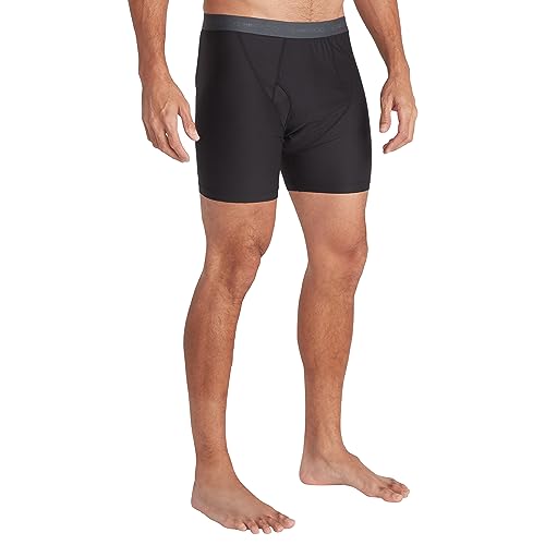 ExOfficio Herren Standard Give-N-Go 2.0 Boxershorts, Schwarz, Größe L von ExOfficio