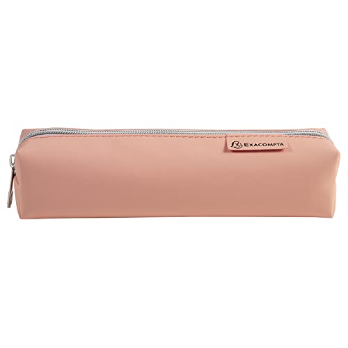 Exacompta - Ref. 52580E - Karton mit 6 quadratischen Aquarell-Federmäppchen, hergestellt aus weichem Polyurethan, Futter aus Polyester, Maße: 22,5 x 5 cm von Exacompta