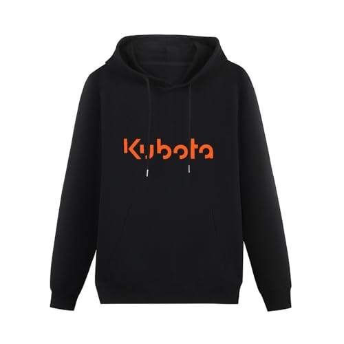 ExbeRt Kubota Hoody Tractor Farming Gardening Hoodies Long Sleeve Pullover Loose Hoody Men Sweatershirt Size 3XL von ExbeRt