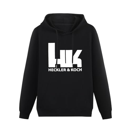 ExbeRt Npl Heckler and Koch Mens Hoody with Kangaroo Pocket Sweatershirt, Hoodie Size 3XL von ExbeRt