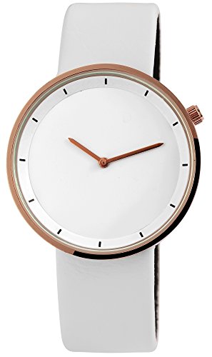 Excellanc Damen – Uhr Lederimitationsband Dornschließe Analog Quarz 2910010 von Excellanc