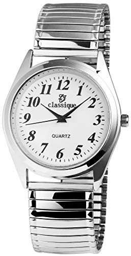 Excellanc Classique Herren – Uhr Zugarmbanduhr Metall Analog Quarz 2700009-002 von Excellanc