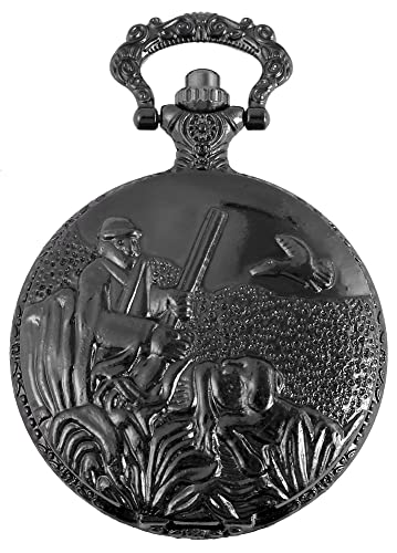 Excellanc Classix Motiv Taschenuhr Jäger Jagd + Kette Clip Weiß Schwarz Sprungdeckel Analog Quarz 9RP2607200009 Excellanc Classix Motiv Taschenuhr Jäger Jagd + Kette Clip Weiß Schwarz Sprungdeckel Analog Quarz 9RP2607200009 von Excellanc