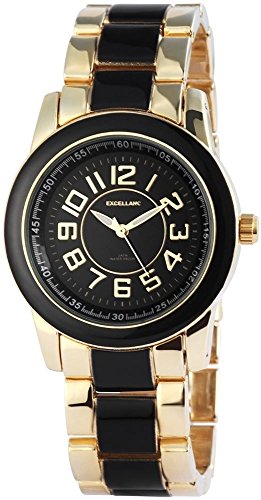 Excellanc Damen Analog Quarz Uhr mit Verschiedene Materialien Armband 150901000012 Excellanc Damen Analog Quarz Uhr mit Verschiedene Materialien Armband 150901000012 von Excellanc