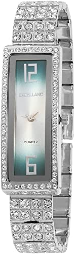 Excellanc Damen-Uhr Metall Similistein Clipverschluss Analog Quarz 152423000025 von Excellanc