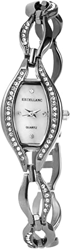 Excellanc Damen-Armbanduhr Analog Quarz Verschiedene Materialien 152572000017 von Excellanc