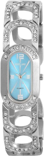 Excellanc Damen-Uhr Metall Clipverschluss Similisteine Analog Quarz 154023500007 von Excellanc