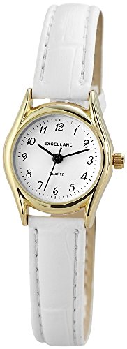 Excellanc Damen-Armbanduhr XS Analog Quarz Verschiedene Materialien 190002100032 von Excellanc