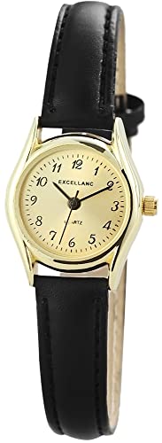 Excellanc Damen-Armbanduhr XS Analog Quarz Verschiedene Materialien 190004000037 von Excellanc