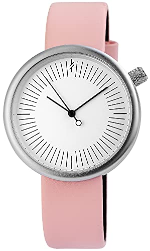 Excellanc Damen-Uhr Kunstleder Armband Dornschließe Analog Quarz 1900108 (rosa) von Excellanc