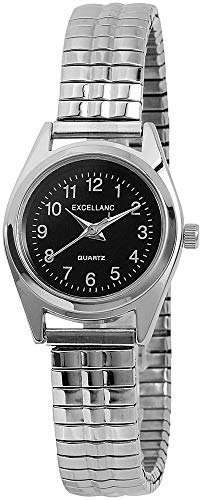 Excellanc Damen-Uhr Zugarmband Metall Analog Quarz 1700037-004 von Excellanc