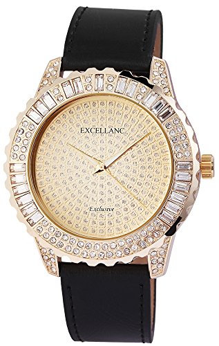 Excellanc Damen-Uhr Kunstleder Dornschließe Analog Quarz 195804000001 Excellanc Damen-Uhr Kunstleder Dornschließe Analog Quarz 195804000001 von Excellanc