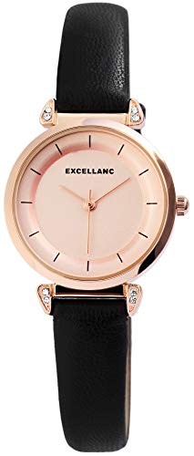 Excellanc Damen – Uhr Lederimitationsarmband Analog Quarz Armbanduhr 1900148 Excellanc Damen – Uhr Lederimitationsarmband Analog Quarz Armbanduhr 1900148 von Excellanc