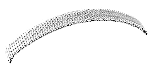 Excellanc Edelstahl-Zugarmband für Uhren, silberfarben, 18 mm von Excellanc