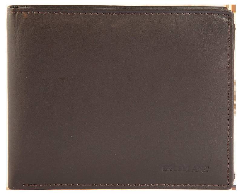 Excellanc Geldbörse Chinar Excellanc Herren Geldbörse aus Echtleder. Format 12 x 10 (Einzeln), Herren GeldbÃ¶rse Quer Echtleder von Excellanc
