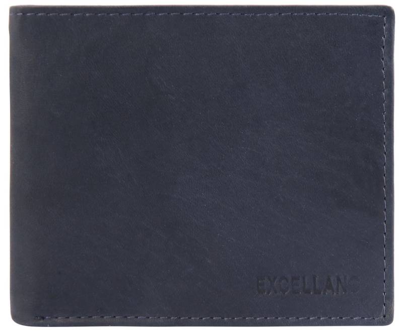 Excellanc Geldbörse Dani (Einzeln), Herren GeldbÃ¶rse Quer Echtleder von Excellanc