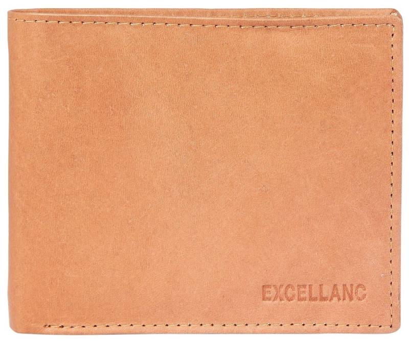 Excellanc Geldbörse Dani (Einzeln), Herren GeldbÃ¶rse Quer Echtleder von Excellanc