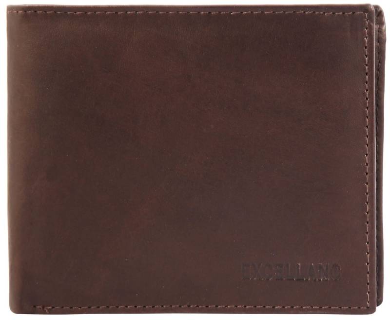 Excellanc Geldbörse Dani (Einzeln), Herren GeldbÃ¶rse Quer Echtleder von Excellanc