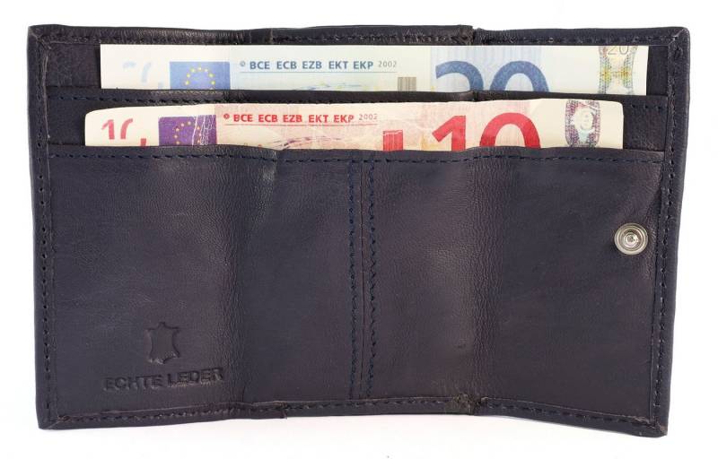 Excellanc Geldbörse EX0268 Echtleder Mini-Geldbörse, versch. Farben (Einzeln) von Excellanc