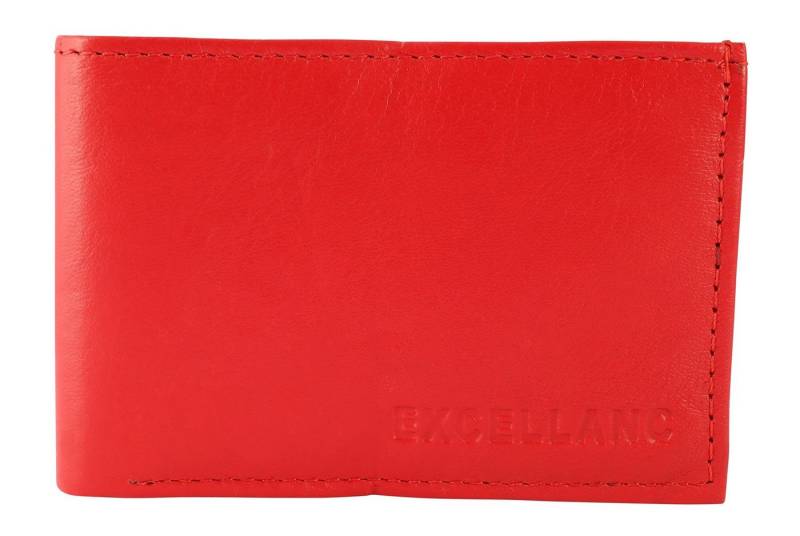 Excellanc Geldbörse Fadel Echtleder, Querformat, 7,2 x 10,5 cm (Einzeln) von Excellanc