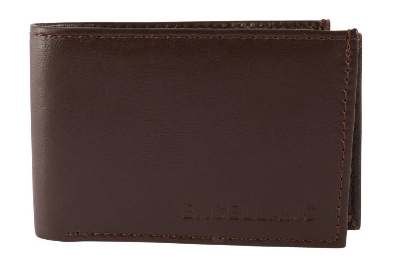 Excellanc Geldbörse Fadel Echtleder, Querformat, Minigeldbörse, Basic (Einzeln) von Excellanc