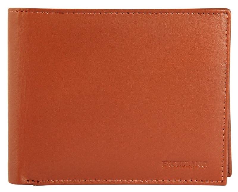 Excellanc Geldbörse Ginar Excellanc Herren Geldbörse aus Echtleder. Format 12 x 10 cm (Einzeln), Herren GeldbÃ¶rse Quer Echtleder von Excellanc