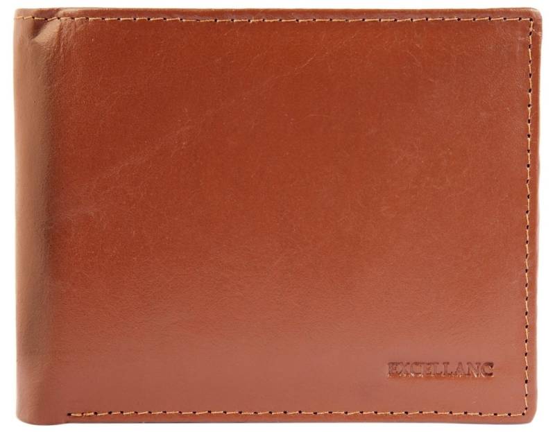Excellanc Geldbörse Ihab (Einzeln), Herren GeldbÃ¶rse Quer Echtleder von Excellanc