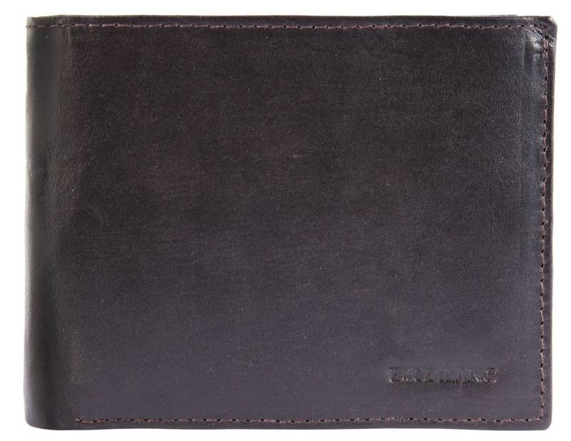 Excellanc Geldbörse Ihab Excellanc Herren Geldbörse aus Echtleder in blau. Format 12 (Einzeln), Herren GeldbÃ¶rse Quer Echtleder von Excellanc
