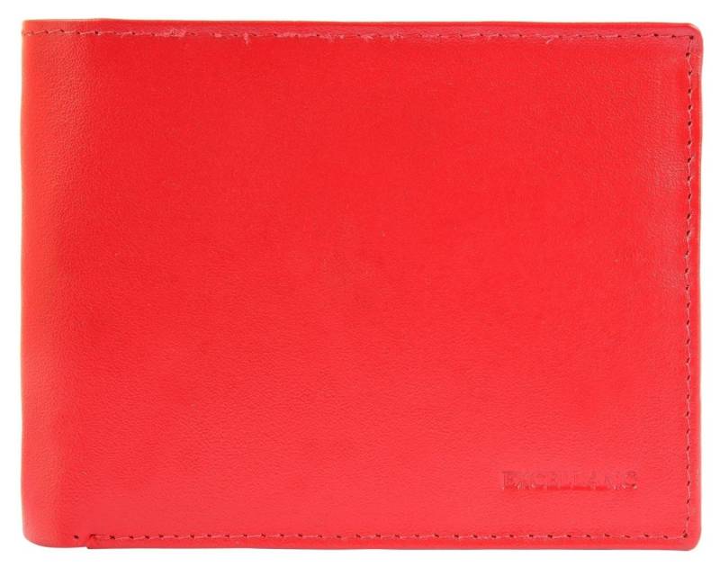 Excellanc Geldbörse Ihab Excellanc Herren Geldbörse aus Echtleder in blau. Format 12 (Einzeln), Herren GeldbÃ¶rse Quer Echtleder von Excellanc