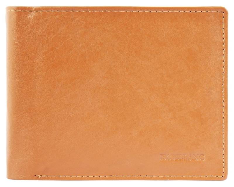 Excellanc Geldbörse Kazem (Einzeln), Herren GeldbÃ¶rse Quer Echtleder von Excellanc