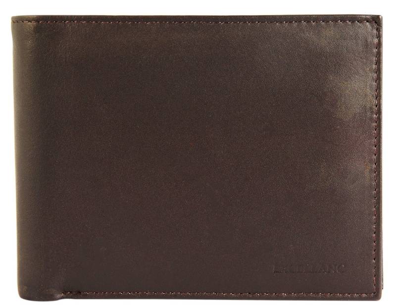 Excellanc Geldbörse Kazem Excellanc Herren Geldbörse aus Echtleder in schwarz. Format (Einzeln), Herren GeldbÃ¶rse Quer Echtleder von Excellanc