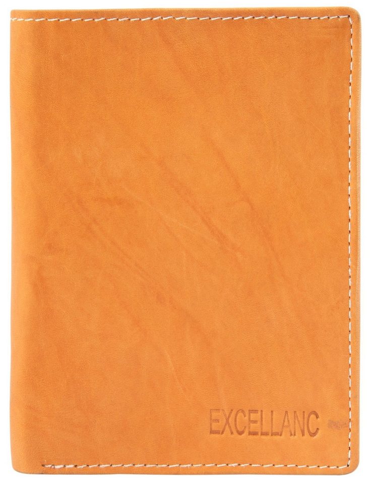 Excellanc Geldbörse Majid (Einzeln), Herren GeldbÃ¶rse Hoch Echtleder von Excellanc