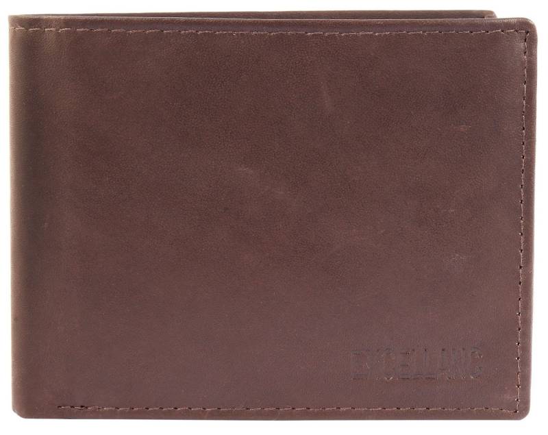 Excellanc Geldbörse Murasi (Einzeln), Herren GeldbÃ¶rse Quer Echtleder von Excellanc