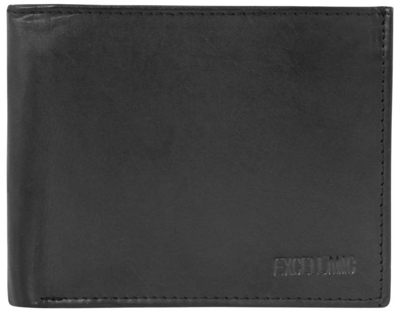 Excellanc Geldbörse Najib (Einzeln), Herren GeldbÃ¶rse Quer Echtleder von Excellanc