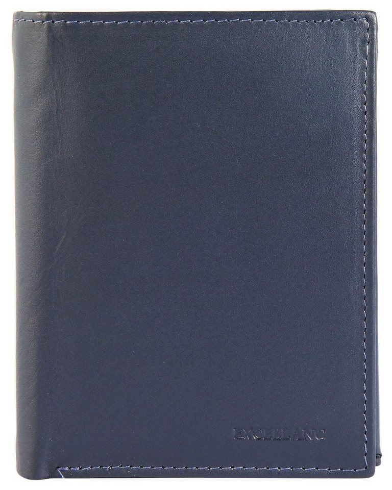 Excellanc Geldbörse Nashat (Einzeln), Herren GeldbÃ¶rse Hoch Echtleder von Excellanc