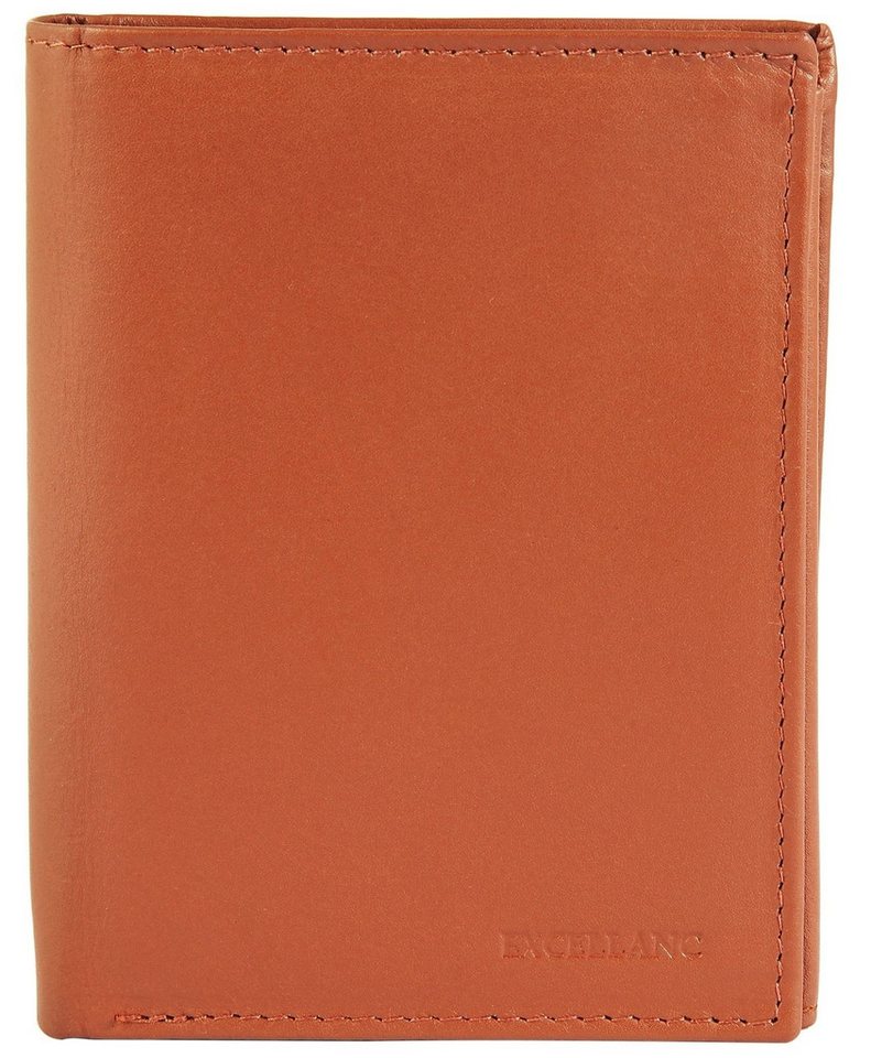 Excellanc Geldbörse Nashat (Einzeln), Herren GeldbÃ¶rse Hoch Echtleder von Excellanc