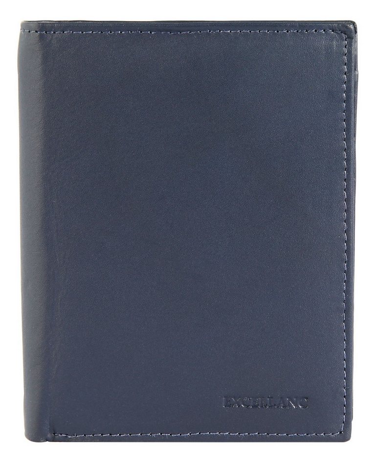 Excellanc Geldbörse Nazmi (Einzeln), Herren GeldbÃ¶rse Hoch Echtleder von Excellanc