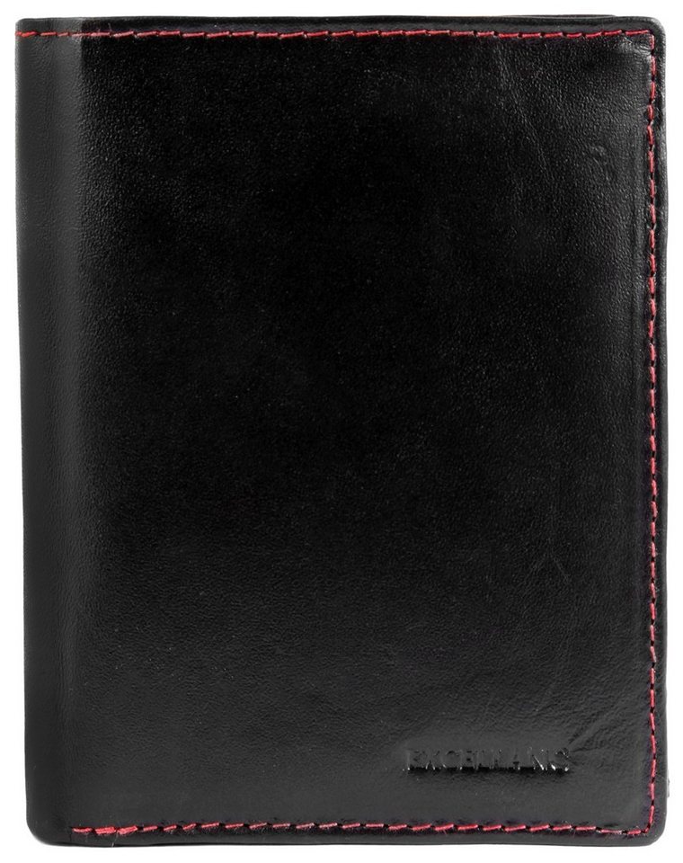 Excellanc Geldbörse Nazmi (Einzeln), Herren GeldbÃ¶rse Hoch Echtleder von Excellanc