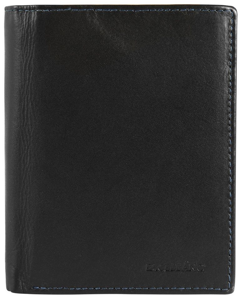 Excellanc Geldbörse Nazmi Excellanc Herren Geldbörse aus Echtleder in schwarz. Format (Einzeln), Herren GeldbÃ¶rse Hoch Echtleder von Excellanc