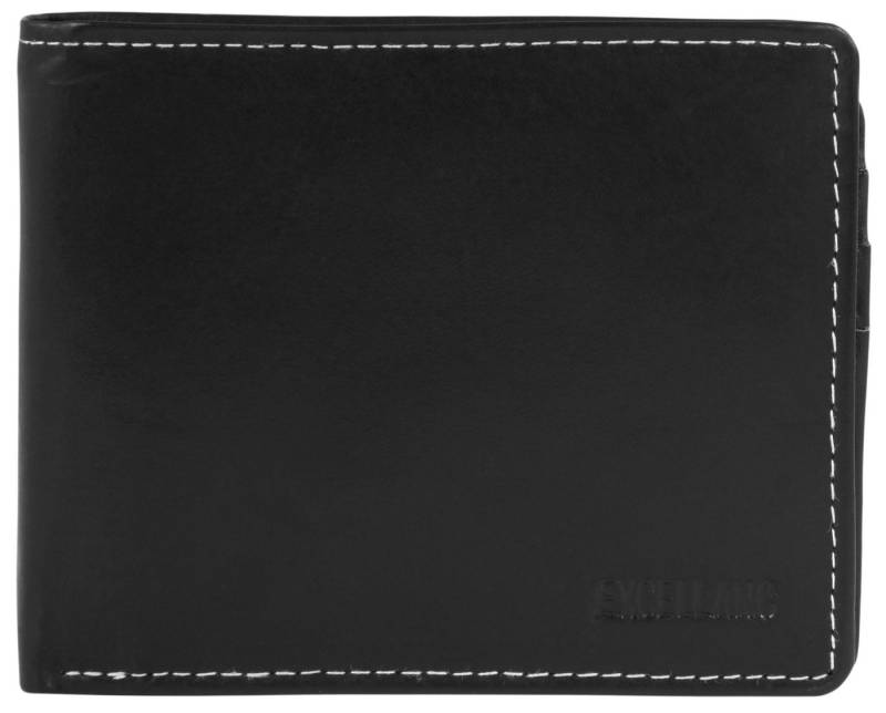 Excellanc Geldbörse Niam (Einzeln), Herren GeldbÃ¶rse Quer Echtleder von Excellanc