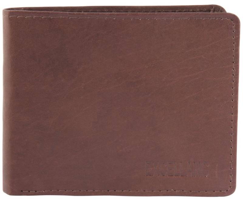 Excellanc Geldbörse Zaid (Einzeln), Herren GeldbÃ¶rse Quer Echtleder von Excellanc