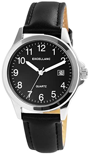 Excellanc Herren-Uhr Kunstleder Dornschließe Datum Analog Quarz 2900211 Excellanc Herren-Uhr Kunstleder Dornschließe Datum Analog Quarz 2900211 von Excellanc